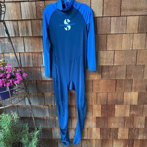 EUC SCUBAPRO Blue Long Sleeve Steamer 0.5mm in Men's Large